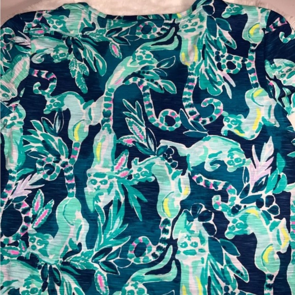 Lilly Pulitzer NWT Etta V-Neck Top In The Details $48 Size XXS - Picture 4 of 10